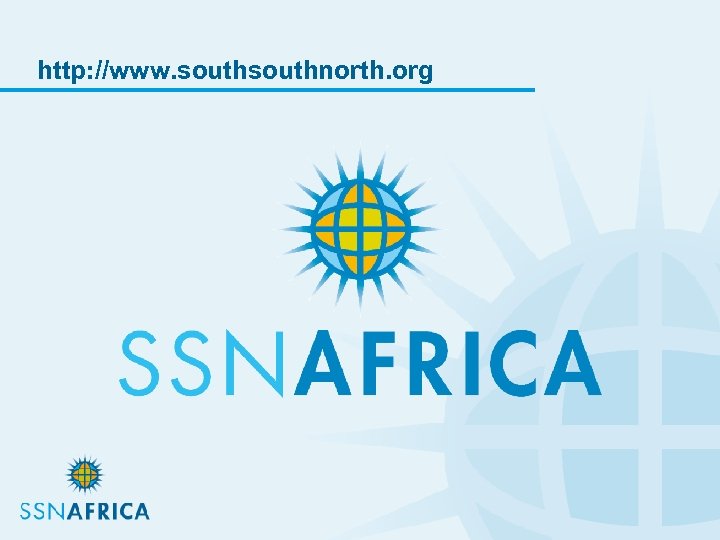 http: //www. southnorth. org 