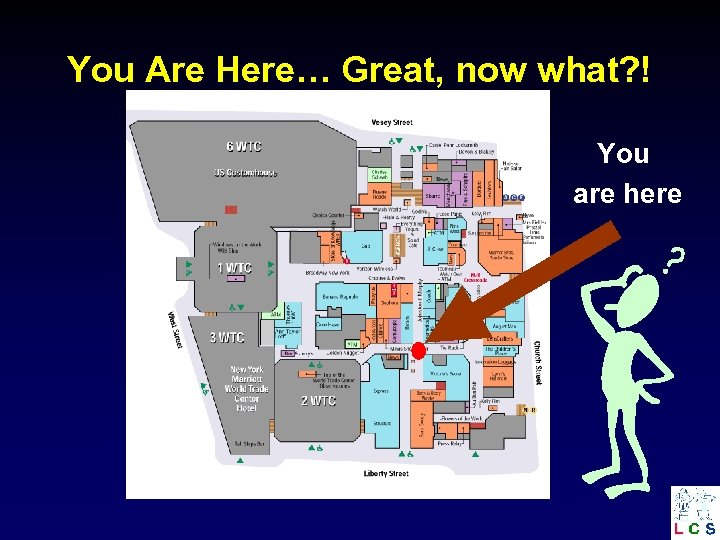 You Are Here… Great, now what? ! You are here 