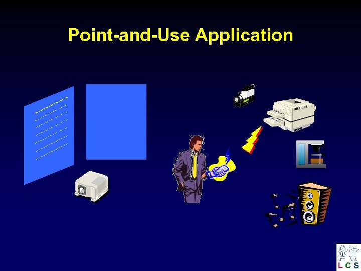 Point-and-Use Application 
