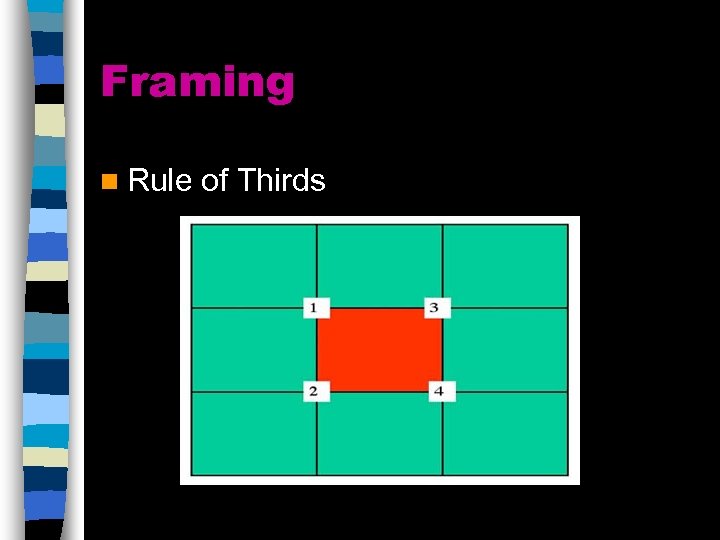 Framing n Rule of Thirds 