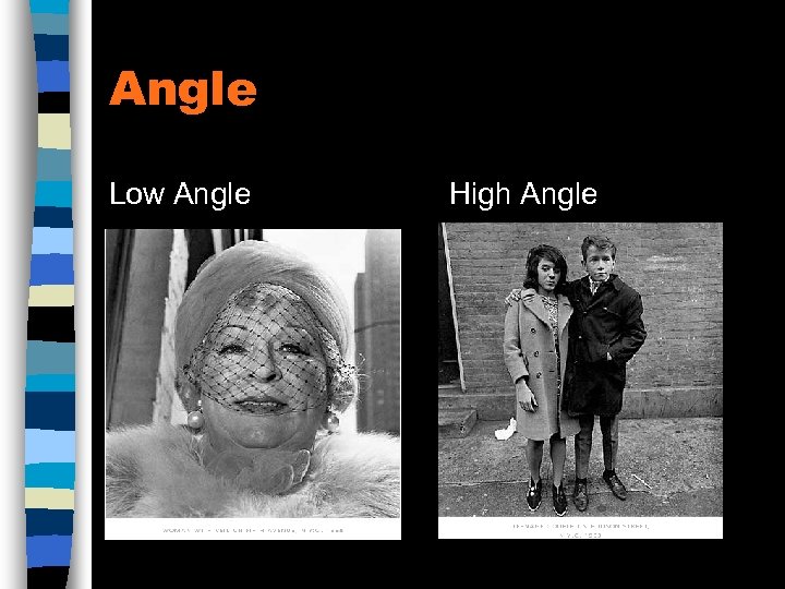 Angle Low Angle High Angle 