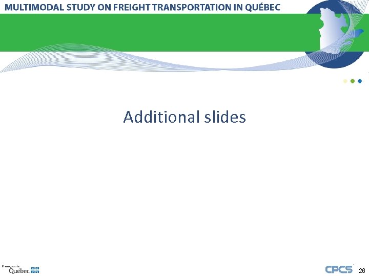 Additional slides 26 