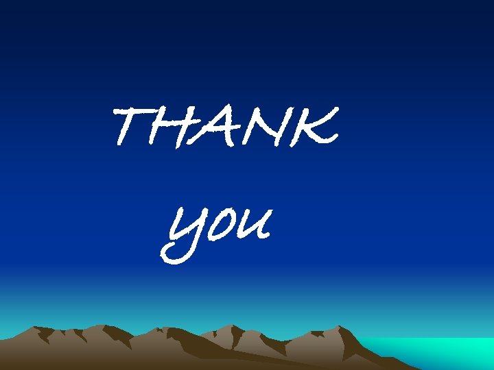 THANK you 