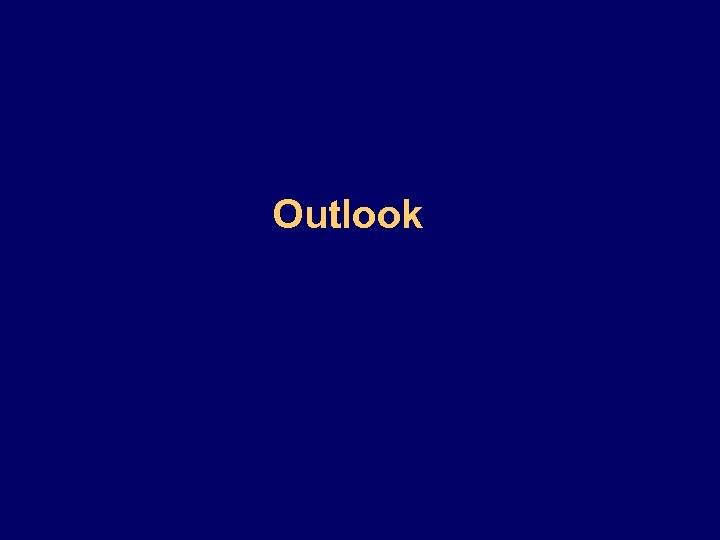 Outlook 