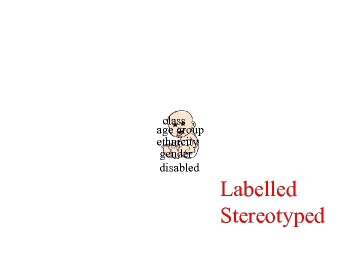 class age group ethnicity gender disabled Labelled Stereotyped 