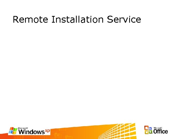 Remote Installation Service 