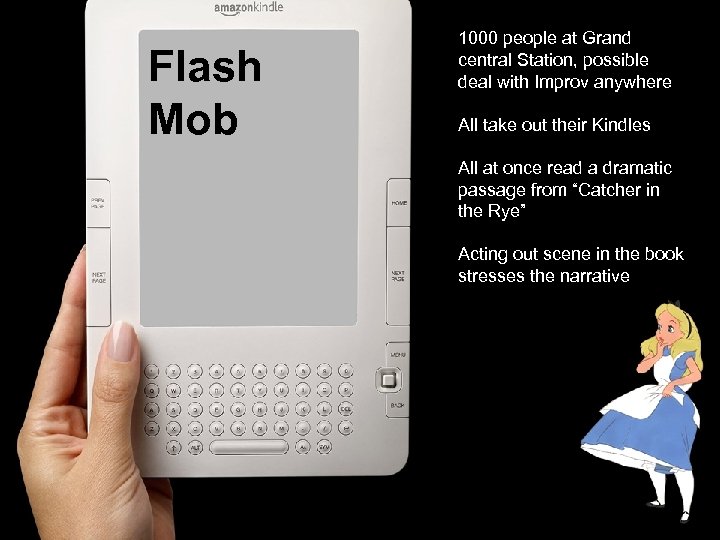 Flash Mob 1000 people at Grand central Station, possible deal with Improv anywhere All