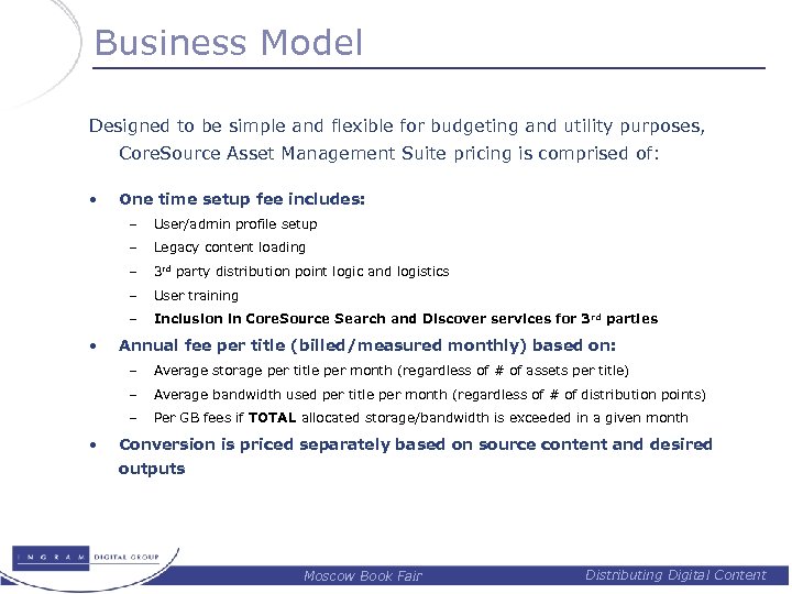 Business Model Designed to be simple and flexible for budgeting and utility purposes, Core.