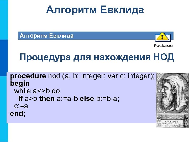 Запись вспомогательных алгоритмов на языке паскаль презентация