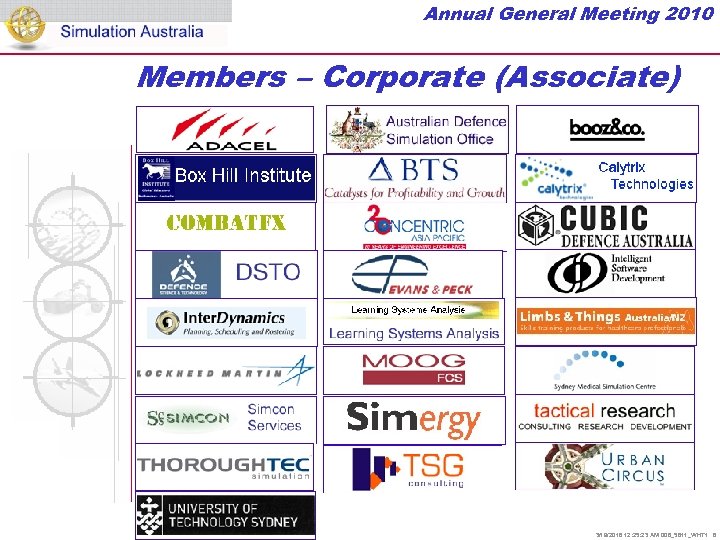 Annual General Meeting 2010 Members – Corporate (Associate) 3/19/2018 12: 25: 23 AM 008_5811_WHT