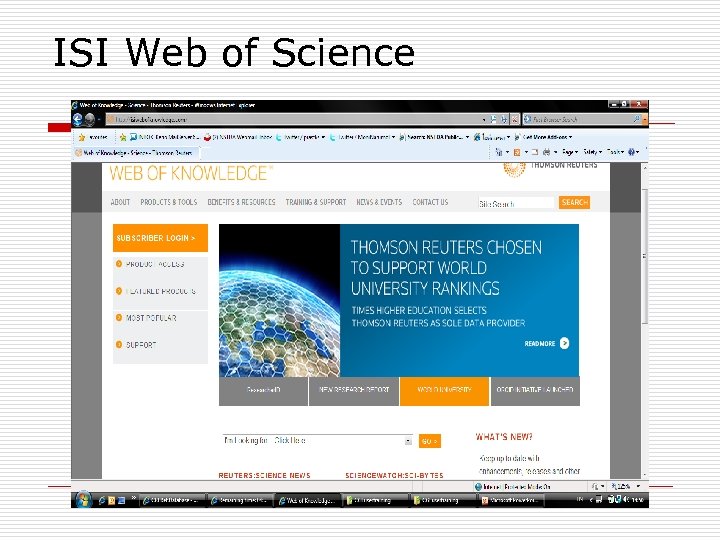 ISI Web of Science 