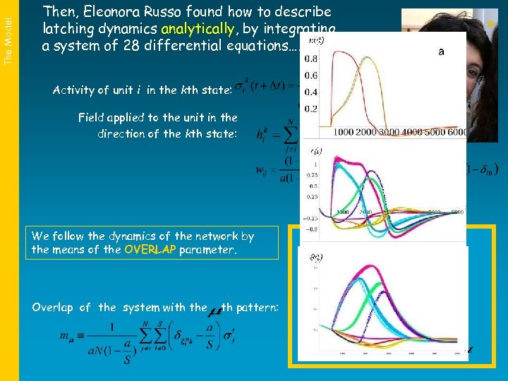 The Model Then, Eleonora Russo found how to describe latching dynamics analytically, by integrating