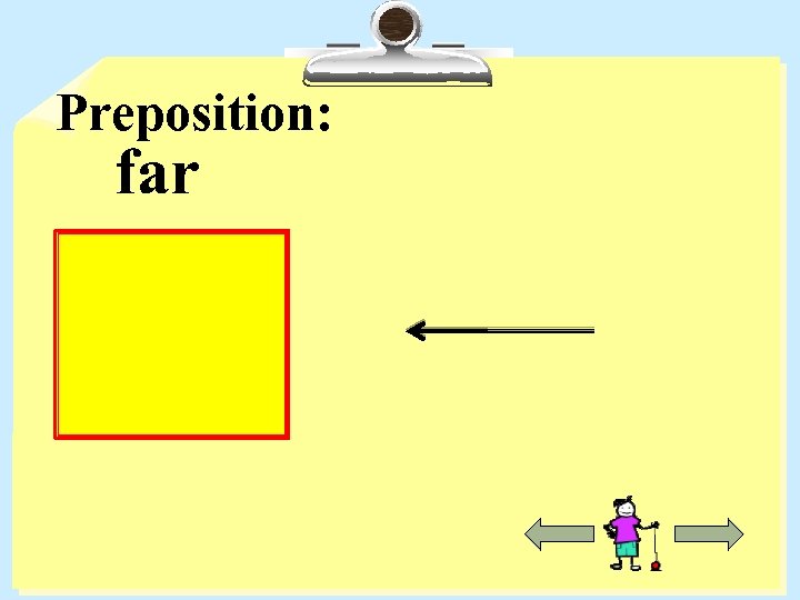 Preposition: far 