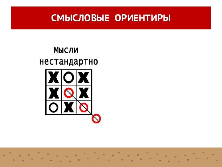 СМЫСЛОВЫЕ ОРИЕНТИРЫ 