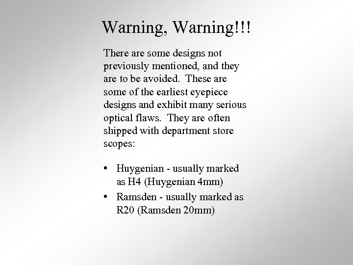 Warning, Warning!!! There are some designs not previously mentioned, and they are to be