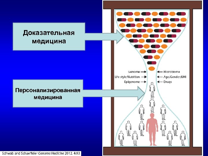 Доказательная медицина Персонализированная медицина 