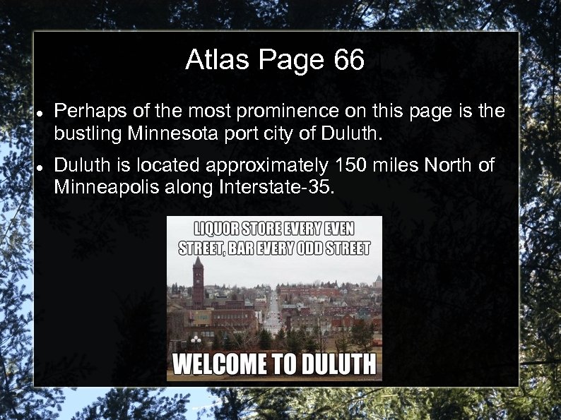 Atlas Page 66 Perhaps of the most prominence on this page is the bustling