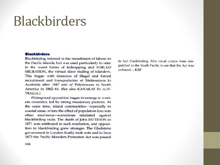 Blackbirders 