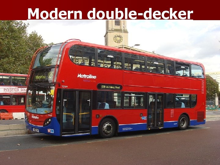 Modern double-decker 