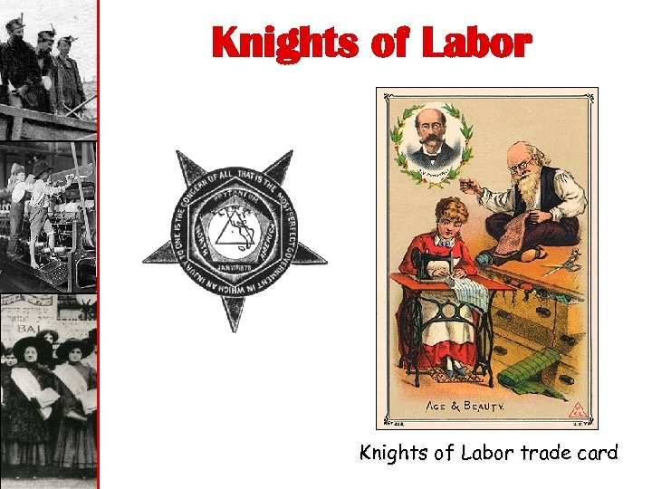 Knights of Labor trade card 