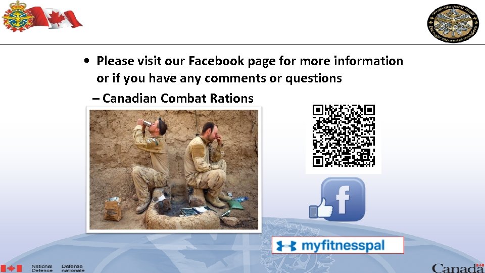  • Please visit our Facebook page for more information or if you have