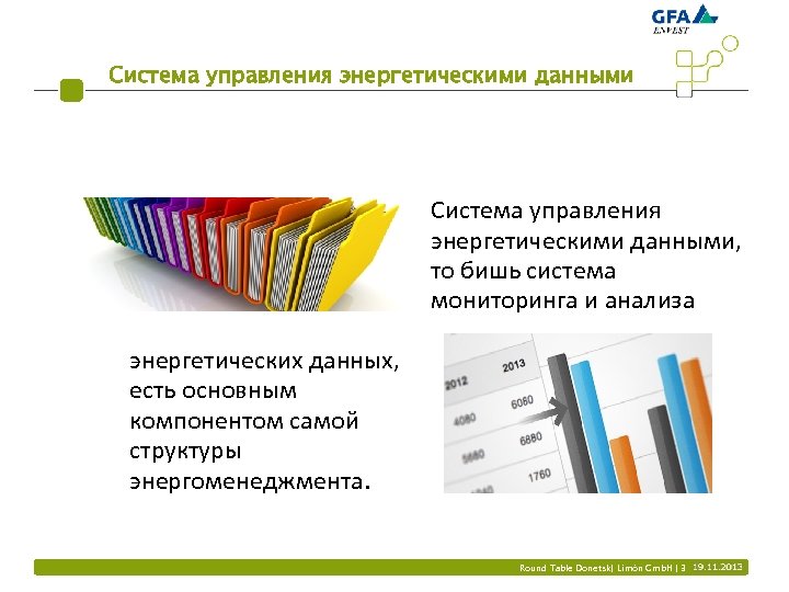 Система управления энергетическими данными, то бишь система мониторинга и анализа энергетических данных, есть основным