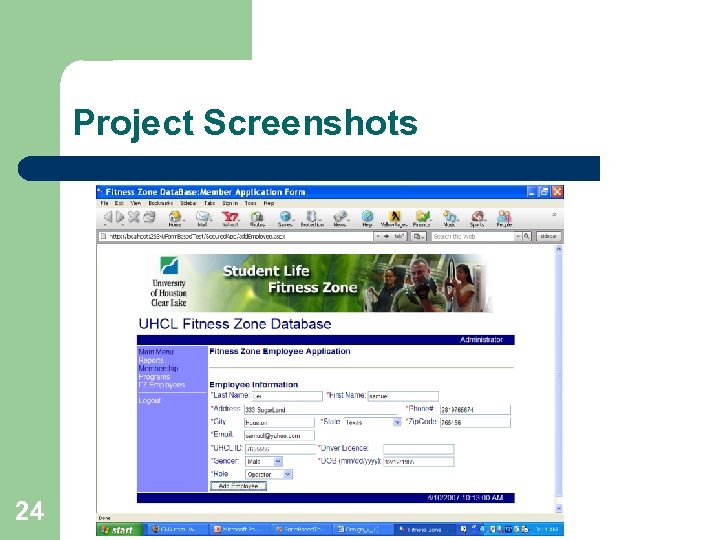 Project Screenshots 24 