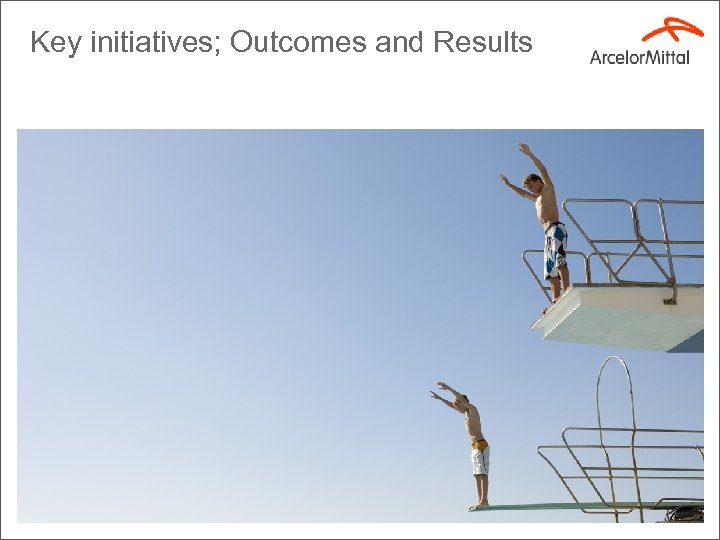 Key initiatives; Outcomes and Results 14 
