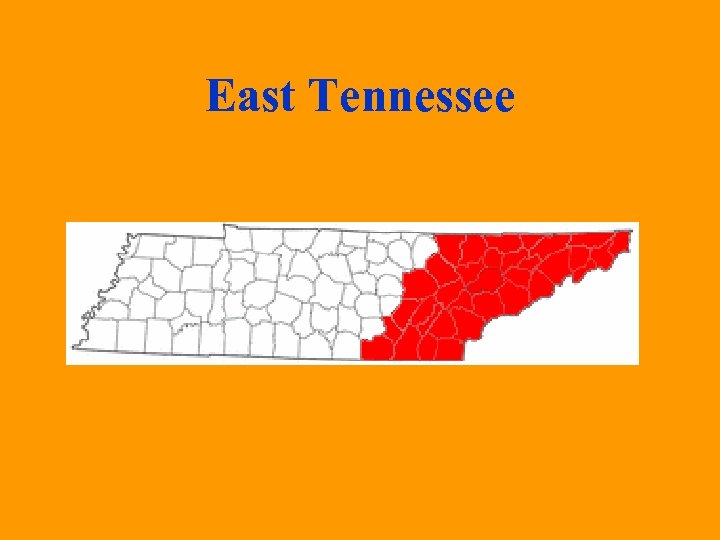 East Tennessee 