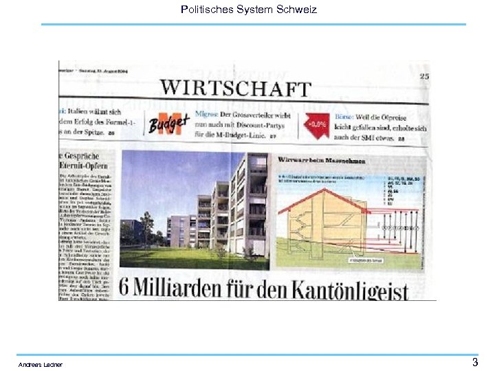 Politisches System Schweiz Andreas Ladner 3 