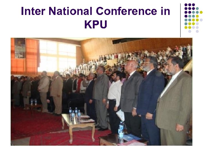Inter National Conference in KPU 
