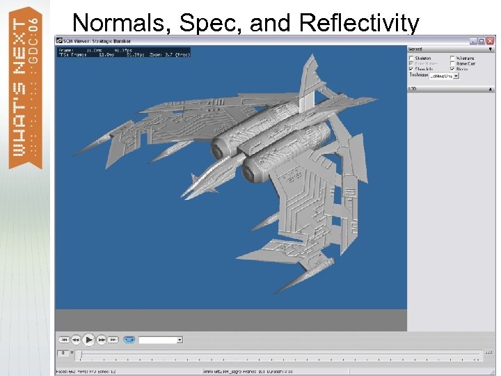 Normals, Spec, and Reflectivity 
