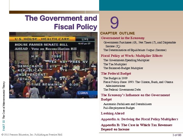 The Government and Fiscal Policy 9 CHAPTER OUTLINE Government in the Economy Government Purchases