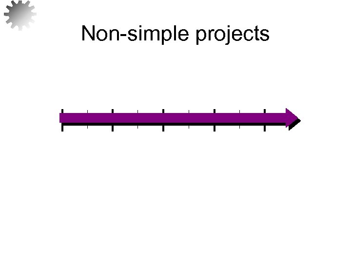 Non-simple projects 