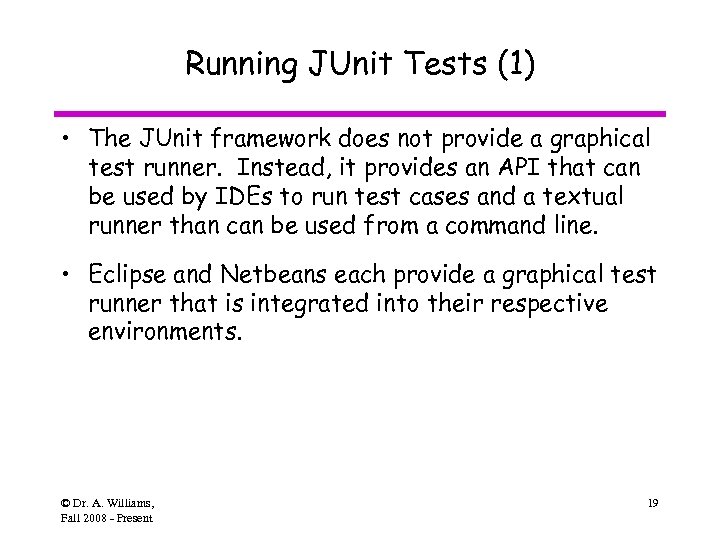 junit-a-unit-test-framework-for-java