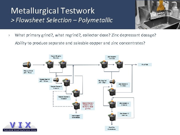 Metallurgical Testwork > Flowsheet Selection – Polymetallic › What primary grind? , what regrind?