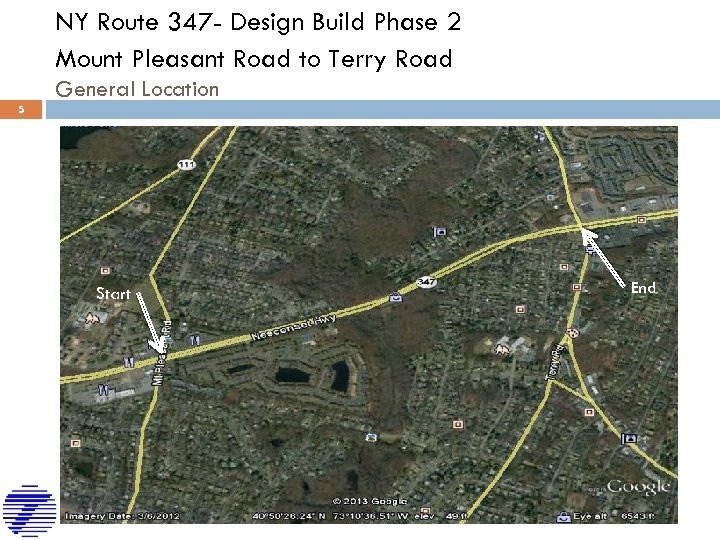 NY Route 347 - Design Build Phase 2 Mount Pleasant Road to Terry Road