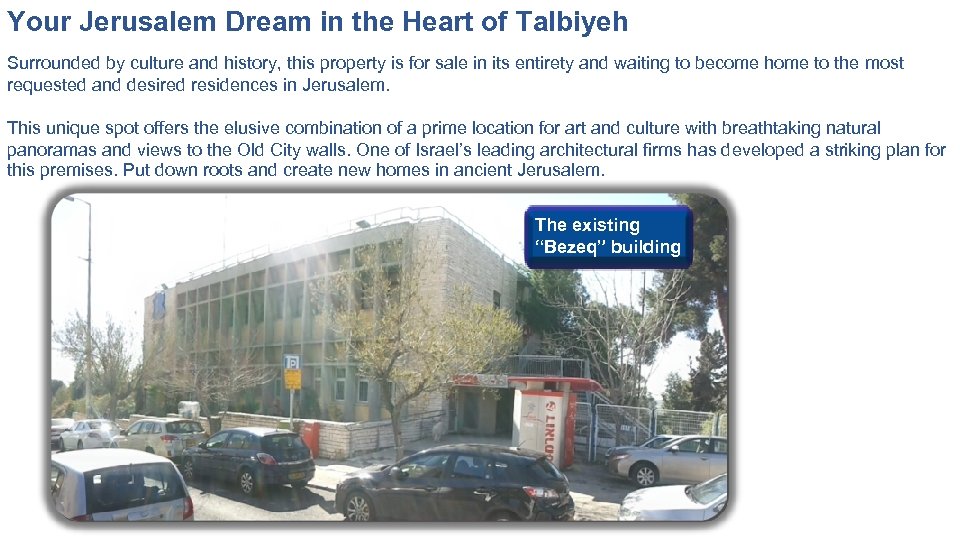 Your Jerusalem Dream in the Heart of Talbiyeh Surrounded by culture and history, this