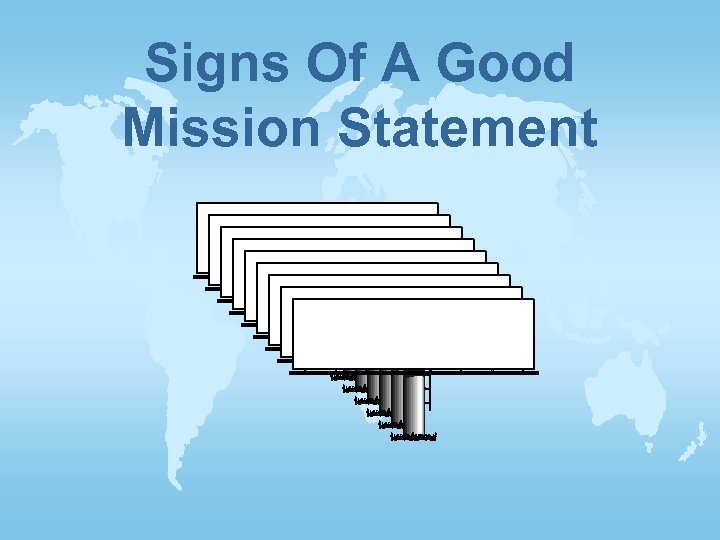 Signs Of A Good Mission Statement 