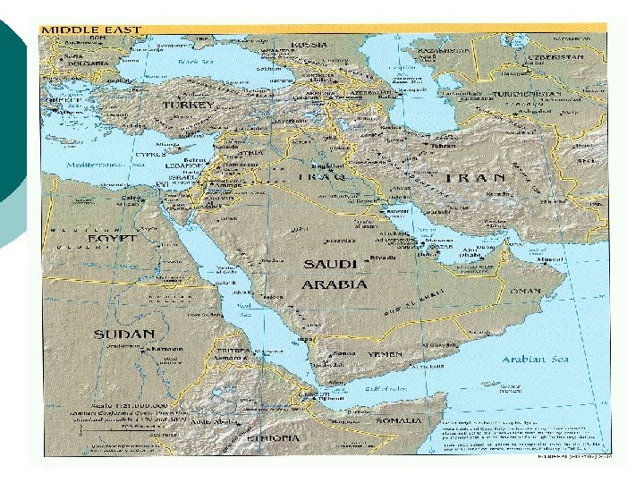 Physical Geography of Southwest Asia Chapter 21 Section