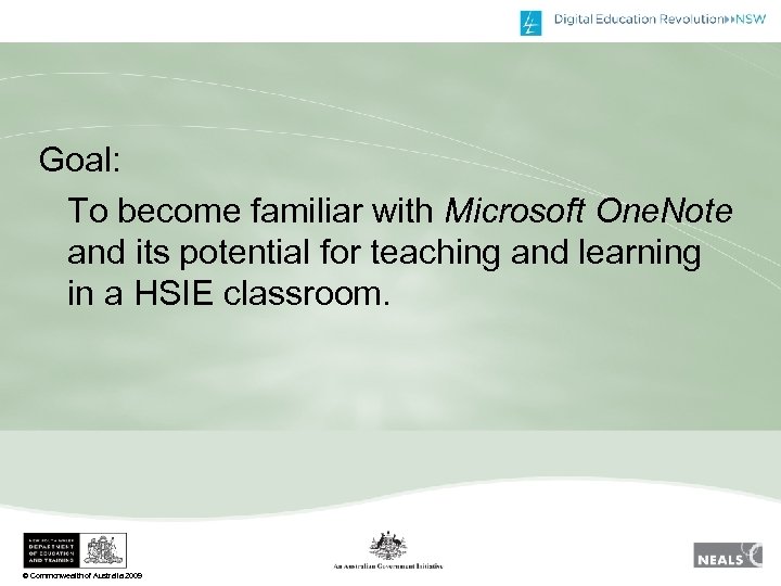 Goal: To become familiar with Microsoft One. Note and its potential for teaching and