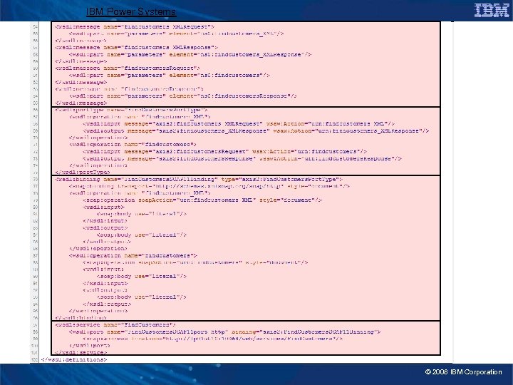 IBM Power Systems © 2008 IBM Corporation 