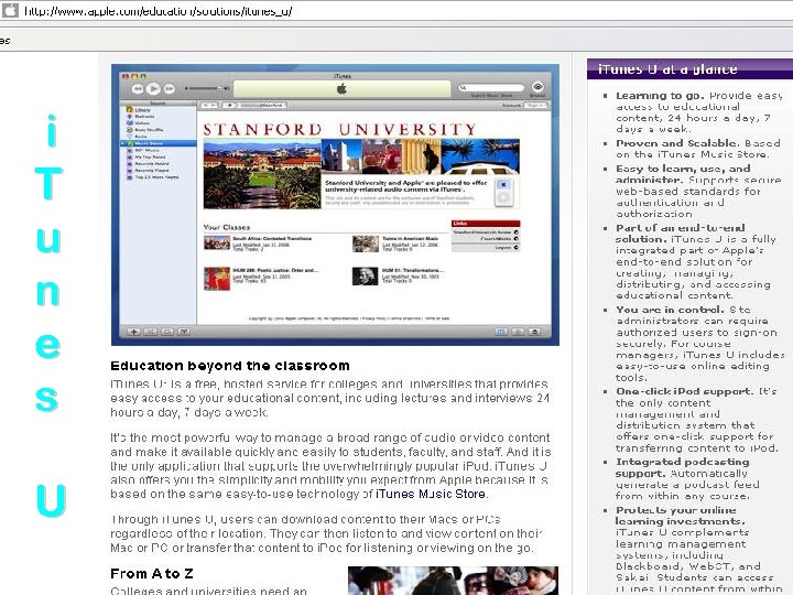i T u n e s U 