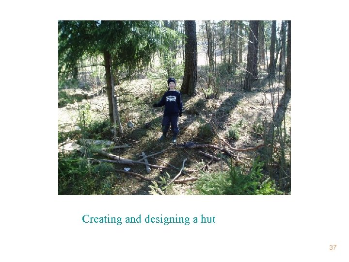 Creating and designing a hut 37 