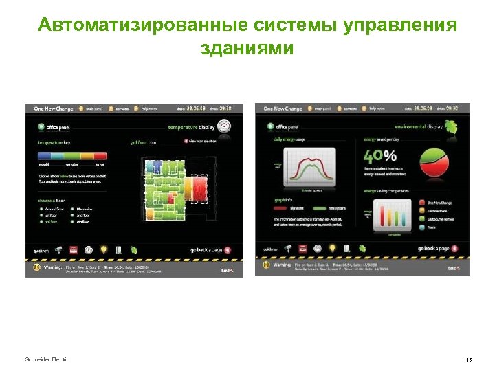 Автоматизированные системы управления зданиями Schneider Electric 13 