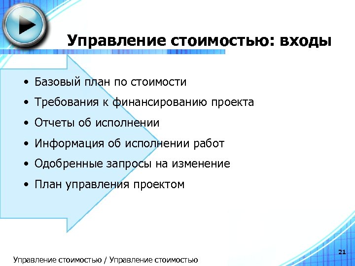 Базовый план проекта предназначен для