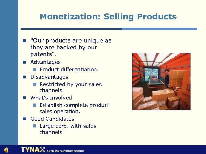Monetization: Selling Products n 