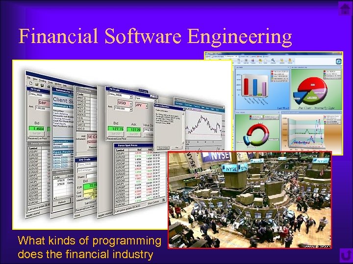 Financial Software Engineering What kinds of programming does the financial industry 