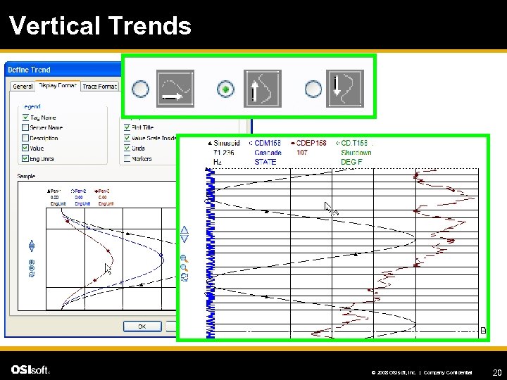 Vertical Trends © 2008 OSIsoft, Inc. | Company Confidential 20 