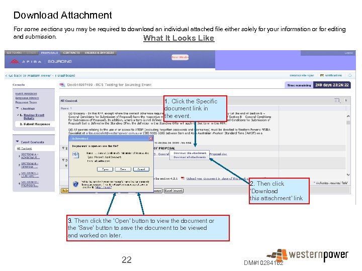 Download Attachment For some sections you may be required to download an individual attached